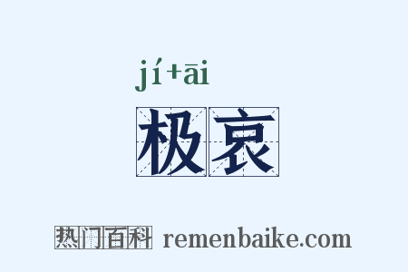极哀是什么意思的图片